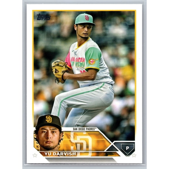 2023 Topps Yu Darvish #279 San Diego Padres MLB Baseball Trading Card