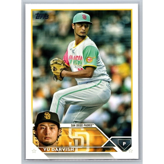 2023 Topps Yu Darvish #279 San Diego Padres Baseball Card