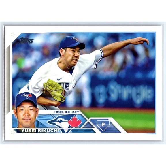 2023 Topps 270 Yusei Kikuchi Toronto Blue Jays Baseball Card