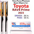 thumbnail image 1 of 2023 Toyota RAV4 Prime Performance Beam Wipers (Set of 2), 1 of 3