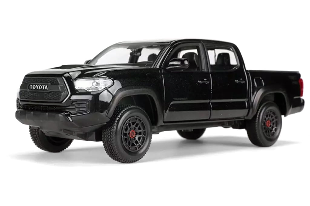 2023 Toyota Tacoma TRD PRO Pickup Truck, Black - Maisto 32910BK - 1/27 Scale Diecast Model Car
