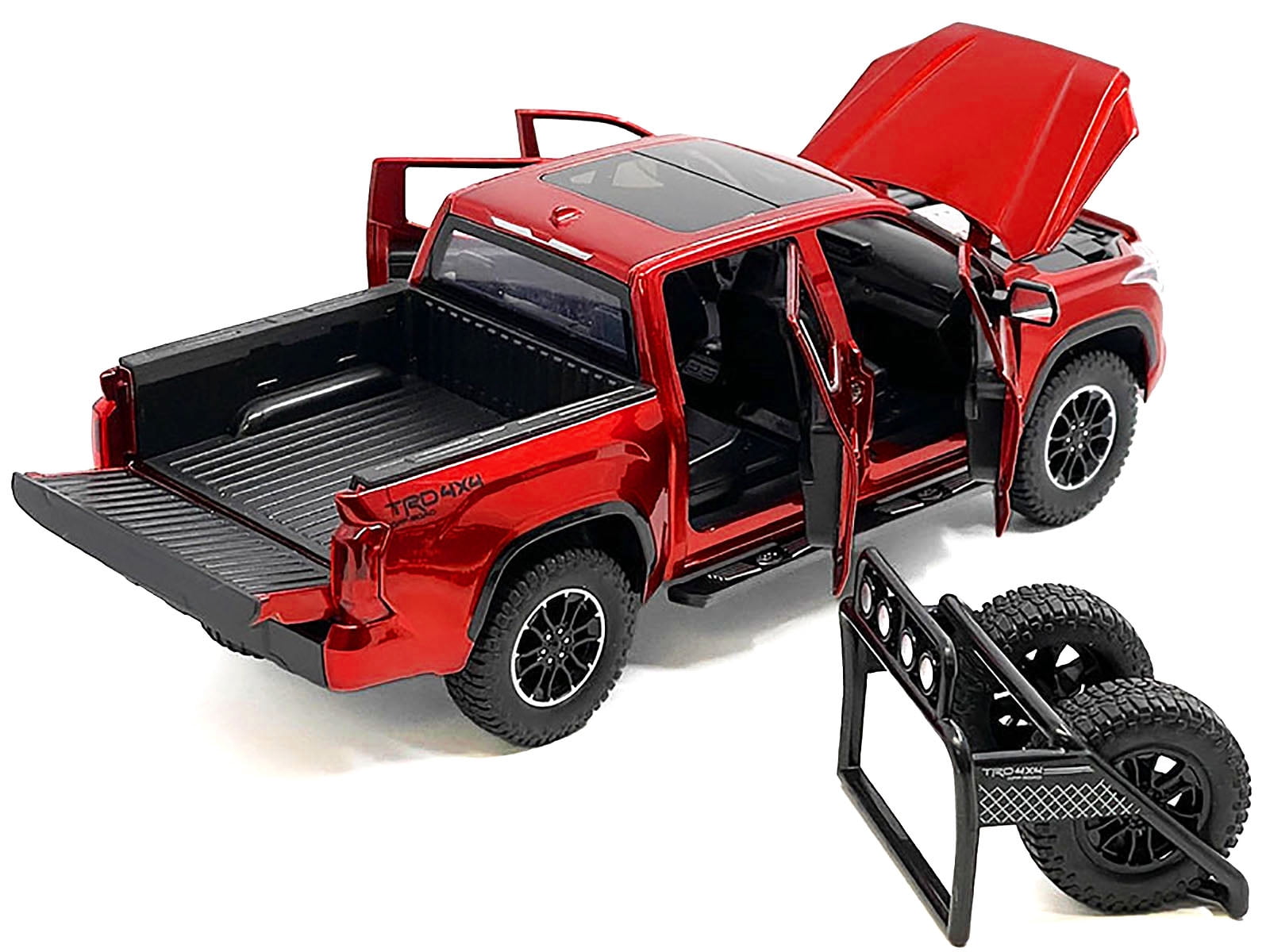 2023 Toyota Tundra TRD 4x4 Pickup Truck Red Metallic with Sunroof and ...