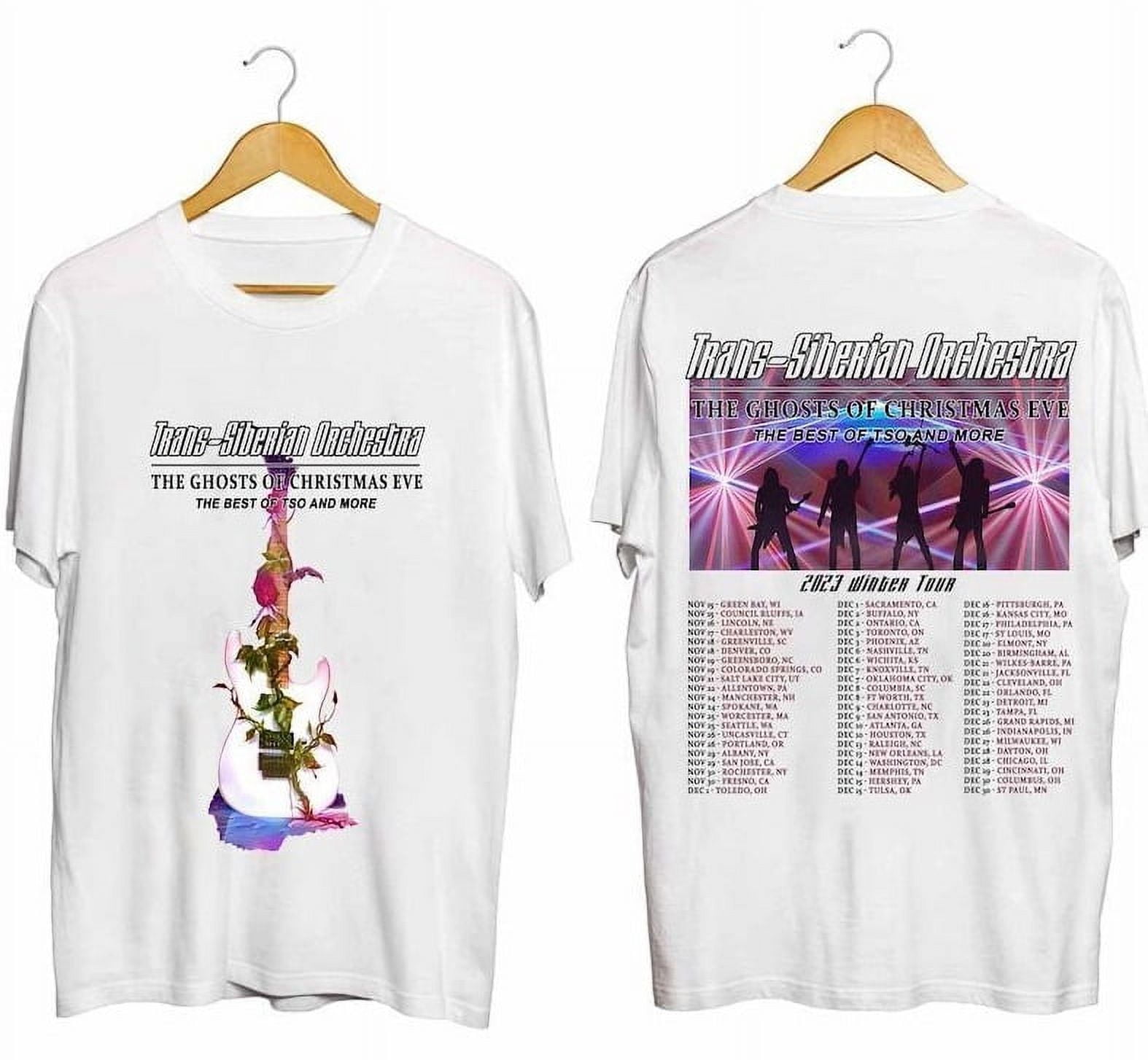 2023 Trans Siberian Orchestra The Ghosts Of Christmas Eve Winter Tour T