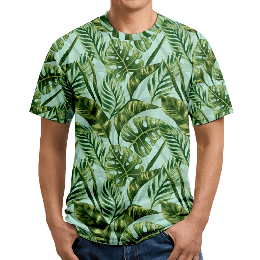 2023 Tropical Shirts For Men 3d Holiday Short Sleeve Summer Oversized ...