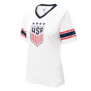 2023 U.S. Soccer USWNT Ladies Champion 4 STARS Game Day Shirt Women Jersey - Women's Soccer World Cup - Alex Morgan 13 White