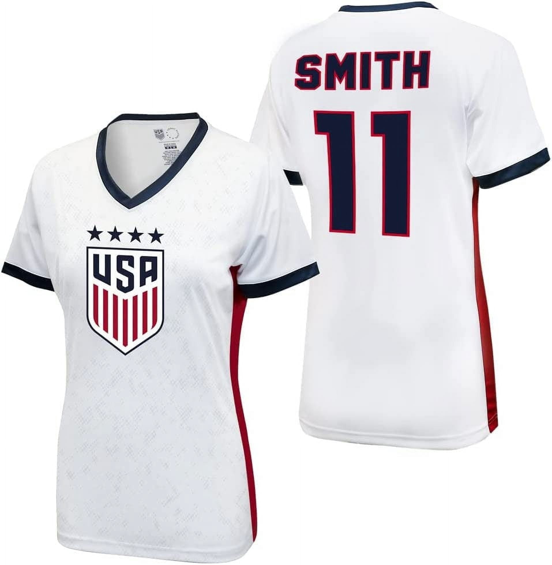 2023 U.S. Soccer USWNT Ladies Champion 4 STARS Game Day Shirt