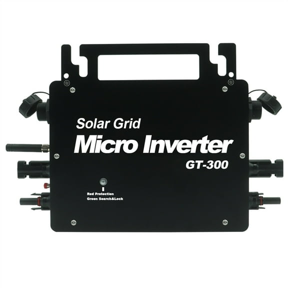 2023 Upgrade 300W Micro Inverter Solar Grid Tie Inverter Control Waterproof IP65 MPPT Solar Inverter Controller DC To AC 120 230 Auto Identification ,Powerful Output