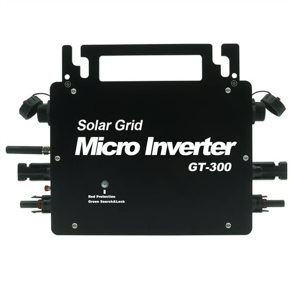 2023 Upgrade 300W Micro Inverter Solar Grid Tie Inverter Control Waterproof IP65 MPPT Solar Inverter Controller DC To AC 120 230 Auto Identification ,Wide Usage
