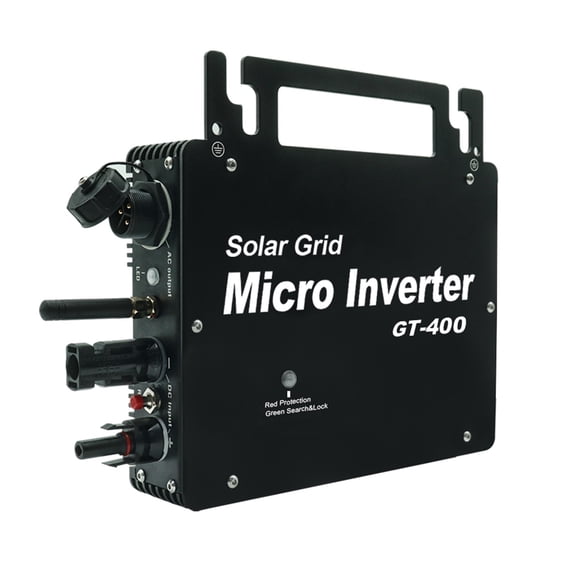 2023 Upgrade 400W Micro Inverter Solar Grid Tie Inverter Control Waterproof IP65 MPPT Solar Inverter Controller DC To AC 120 230 Auto Identification ,Fast and Efficient