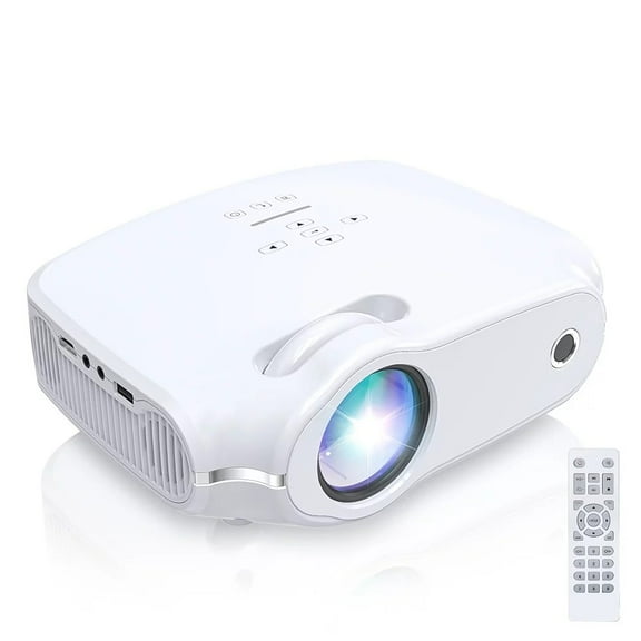 2023 Upgrade Mini Projector, 7500L Home Theater Video Projector 1080P Full HD Supported