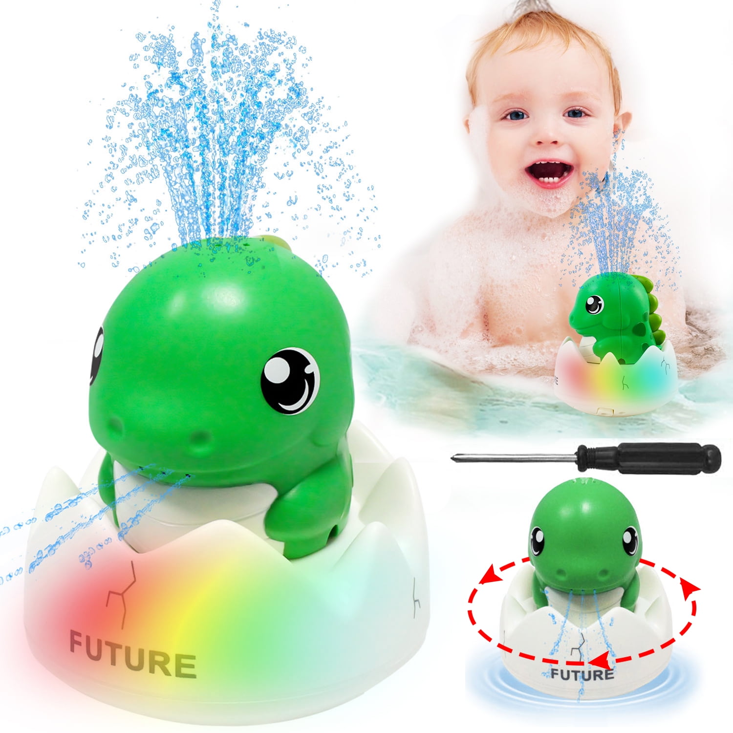 Bath Toys for Toddlers 3-4 Years, 42 Pcs DIY Slide Bath Toy W/ Floating  Pool Toys & Wind-Up Turtle, Spraying Toddlers Water Toys, Bathtub Toys for