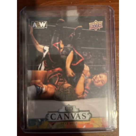 2023 Upper Deck AEW All Elite Wrestling - UD Canvas Skye Blue #C19 [None] Rookie