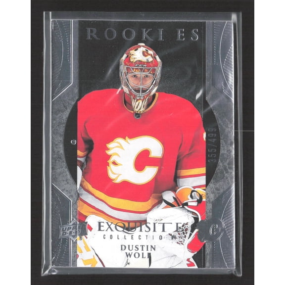 2023 Upper Deck Exquisite Collection Dustin Wolf #R29 /499