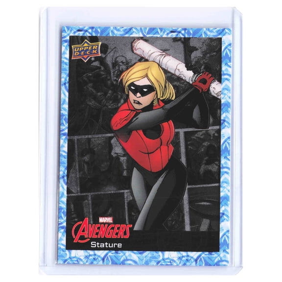 2023 Upper Deck Marvel Avengers Blue Pattern #21 Cassandra Lang Stature Card