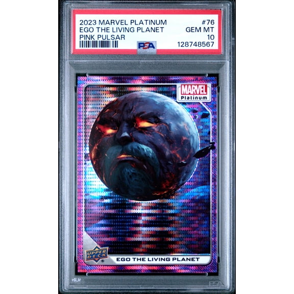 2023 Upper Deck Marvel Platinum Ego The Living Planet 29/33 #76 PSA 10