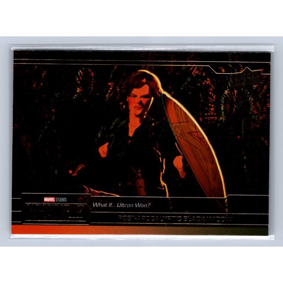 2023 Upper Deck Marvel What If? Post-Apocalyptic Black Widow #34 Trading Card