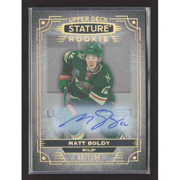 2023 Upper Deck Stature Matt Boldy #101 /199