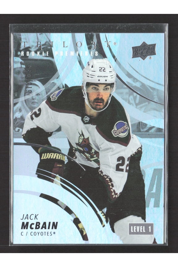 2023 Upper Deck Trilogy Rookie Premieres Jack McBain #164 Level 1 /