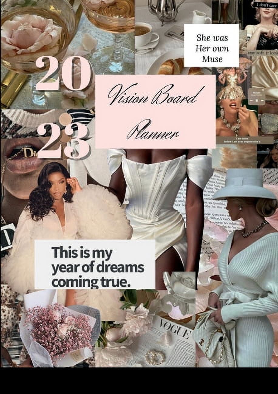 2023 Vision Board Planner, (Paperback)