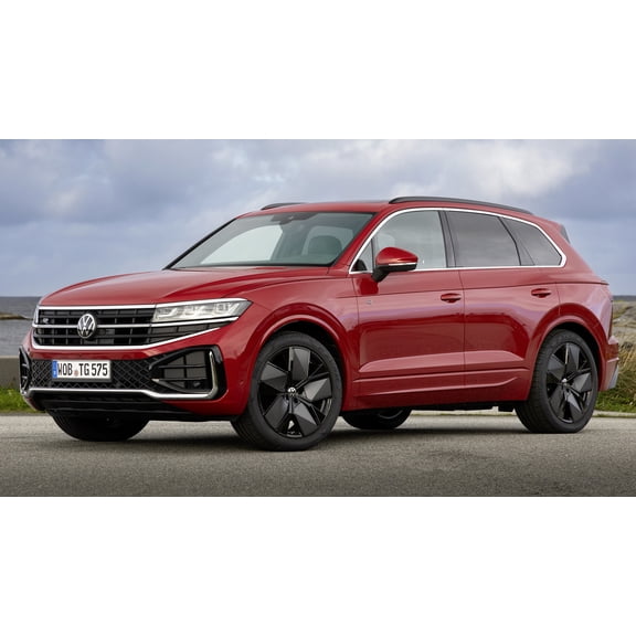 2023 Volkswagen Touareg R Line - 24x36 Inch Laminated Poster - Stunning Detail and Bold Colors