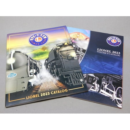 2023 Volume 1 & 2 Train Catalog Books Pages 2023V1&2