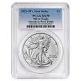 thumbnail image 1 of 2023 (W) $1 American Silver Eagle PCGS MS70 FS Blue Label, 1 of 2