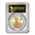 thumbnail image 1 of 2023-W 1 oz Proof Gold Eagle PR-70 PCGS (FDI, Black Label), 1 of 4