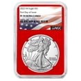 thumbnail image 1 of 2023-W Proof $1 American Silver Eagle NGC PF70UC FDI Flag Label Red Core, 1 of 2