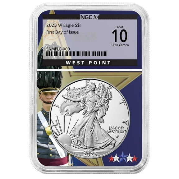 2023-W Proof $1 American Silver Eagle NGCX PF10UC FDI West Point Core