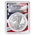 thumbnail image 1 of 2023-W Proof $1 American Silver Eagle PCGS PR70DCAM FS Flag Frame, 1 of 3