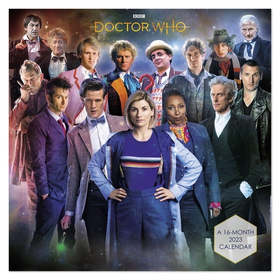 2023 Wall Calendar, Doctor Who, 12" x 12" by Mead (WMD91328-23)