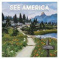 thumbnail image 1 of 2023 Wall Calendar, See America, 12" x 12" by Mead (WMD37028-23), 1 of 9