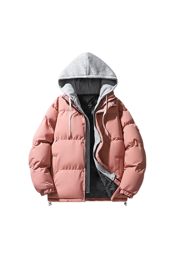 2023 Winter Men's Coat Hooded Cotton Jacket Casual Coat Mens Coats And Jackets Stylish