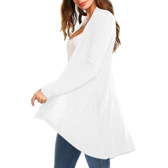 2023 Women's Knitted Solid Color Long Sleeve Pocket Cardigan Top Petites Sweaters Shaker Zip Front Cardigan Womens Cardigans Long Sleeve Women Sweater Jacket Cardigan Womens Cardigan Sweater Holiday