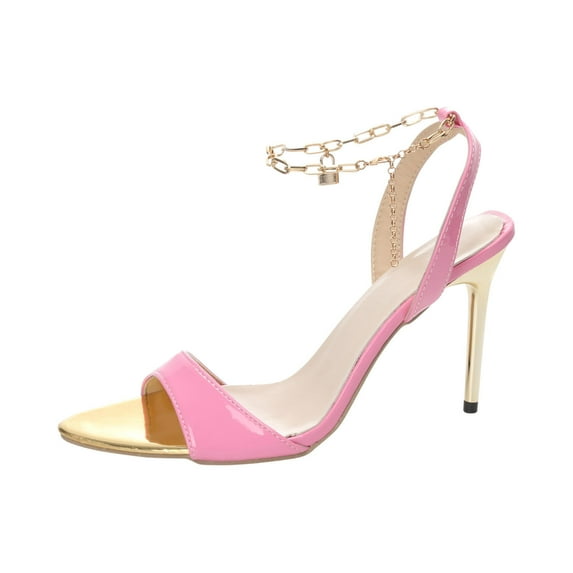 2023 Women's Open Toe High Heels Sandals Ankle Strap Fashion Sexy Party Dress Wedding Pumps Shoes Stiletto Comfort