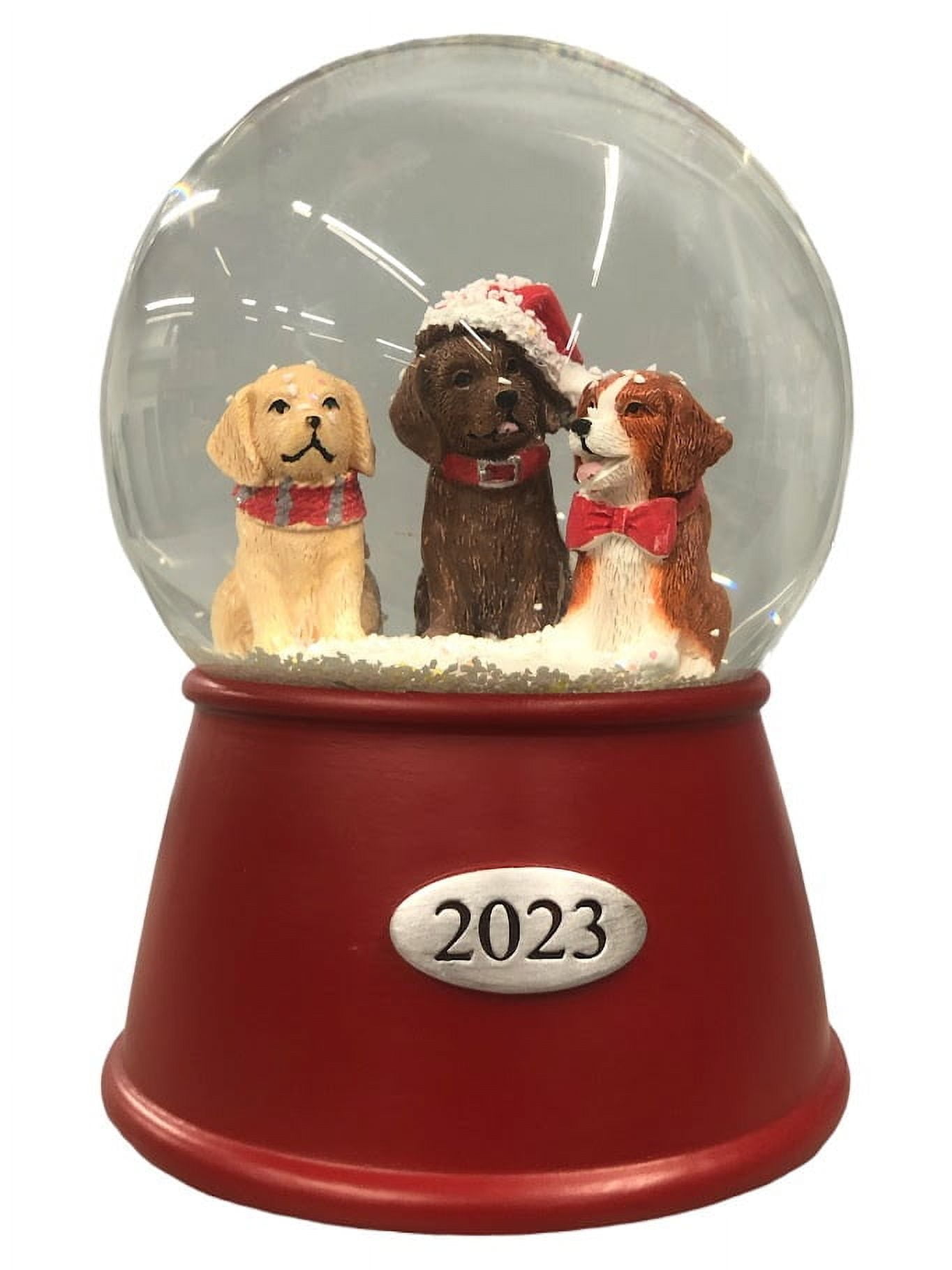 2023 Wondershop - Dogs- Musical Snow Globe Christmas - Walmart.com