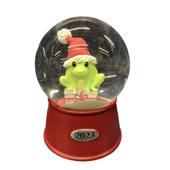 2023 Wondershop - Musical Snow Globe Christmas - Christmas Frog