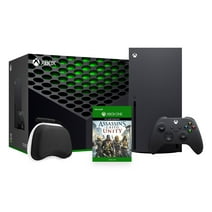 2023 Xbox Series X Bundle - 1TB SSD Black Flagship Xbox Console and Wireless Controller with Assassin's Creed Unity Full Game