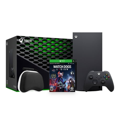 2023 Xbox Series X Bundle - 1TB SSD Black Flagship Xbox Console and Wireless Controller with Watch Dogs: Legion