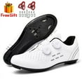thumbnail image 1 of 2023 cycling shoes mtb bike sneakers cleat Non-slip Men's Mountain biking shoes Bicycle shoes spd road footwear speed shoes, 1 of 6
