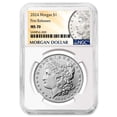 thumbnail image 1 of 2024 $1 Morgan Silver Dollar NGC MS70 FR Morgan Label, 1 of 3