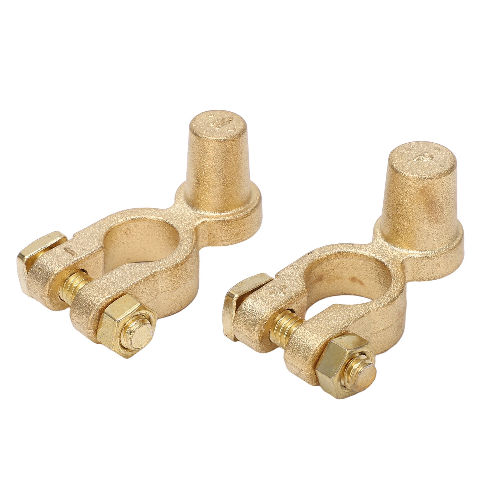 2024 1 Pair SAE to JIS Car Battery Terminal Connector Positive Negative Top Post Battery