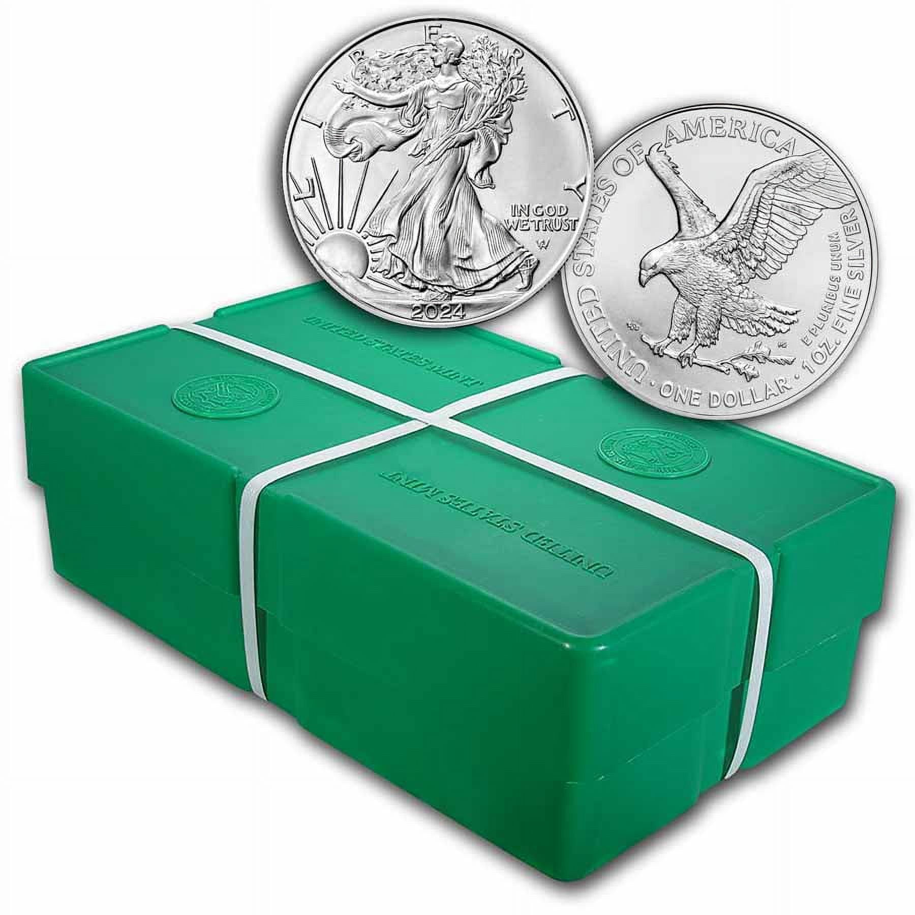 2024 US Mint 1 oz Liberty Bullion American Silver Eagle Coin BU