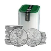 2024 1 oz American Silver Eagle Coin BU - Tube of 20 Coins