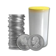 2024 1 oz Canadian Silver Maple Leaf BU - Tube of 25 Coins
