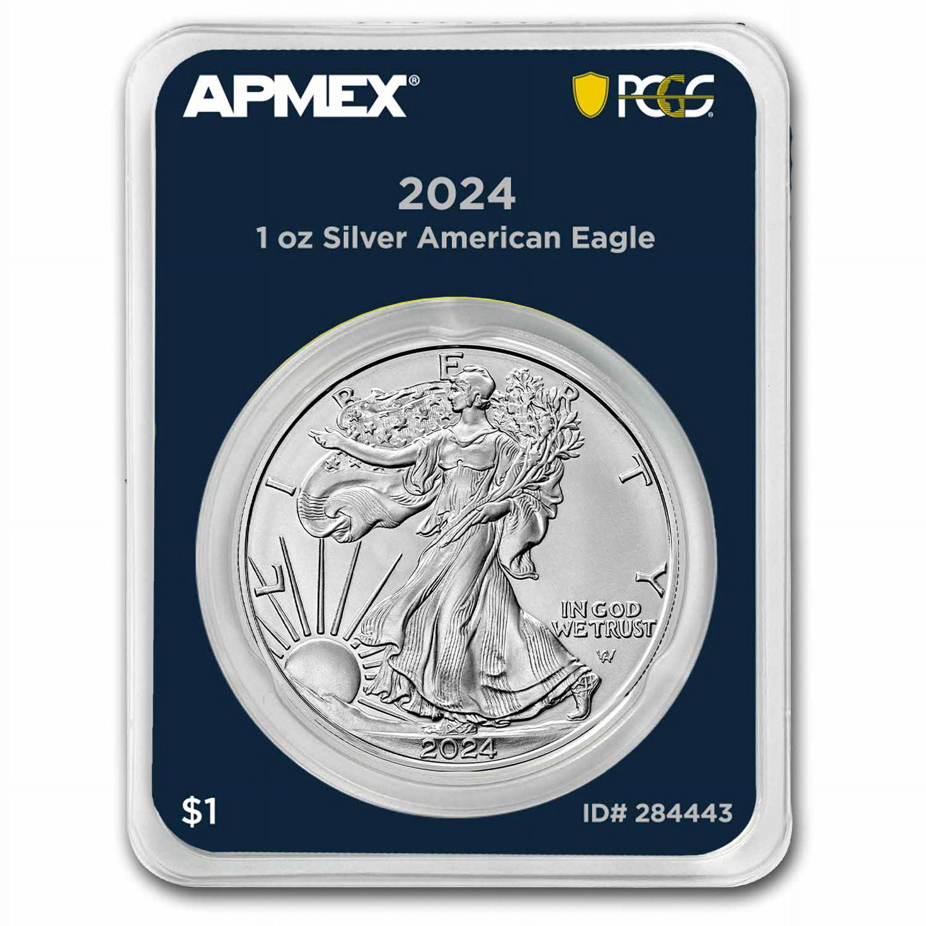 2024 1 oz Silver American Eagle U.S Mint Coin Bullion (MD Premier