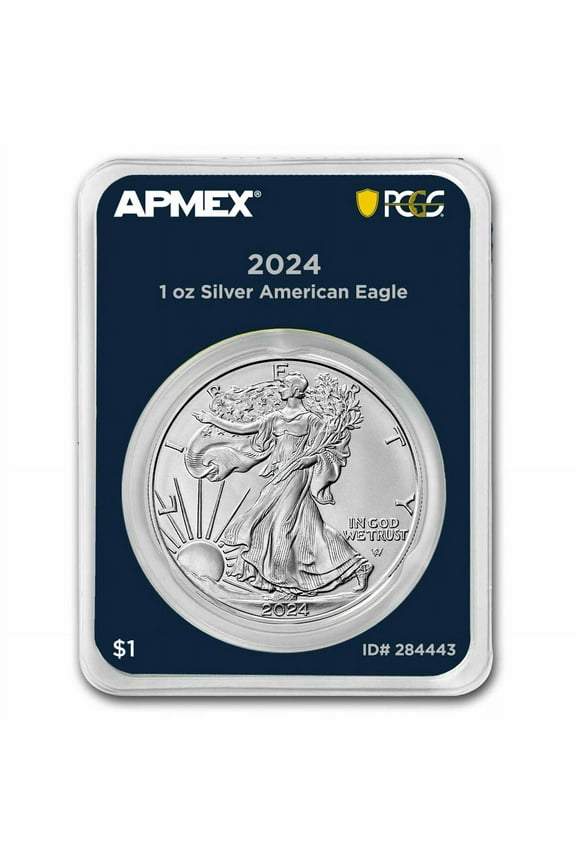 2024 1 oz Silver American Eagle (MD Premier + PCGS FirstStrike)