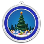 2026 1 oz Silver Colorized Round - Christmas Tree