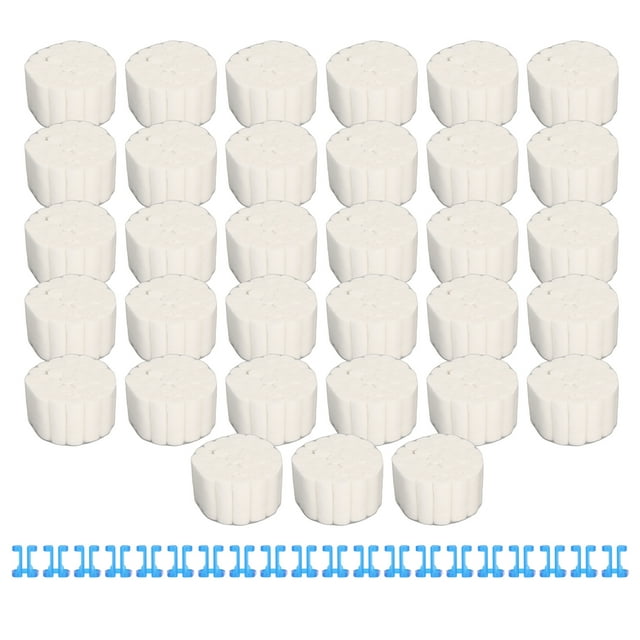2024 1000Pcs Dental Cotton Rolls High Absorbent Comfortable Nose Bleed