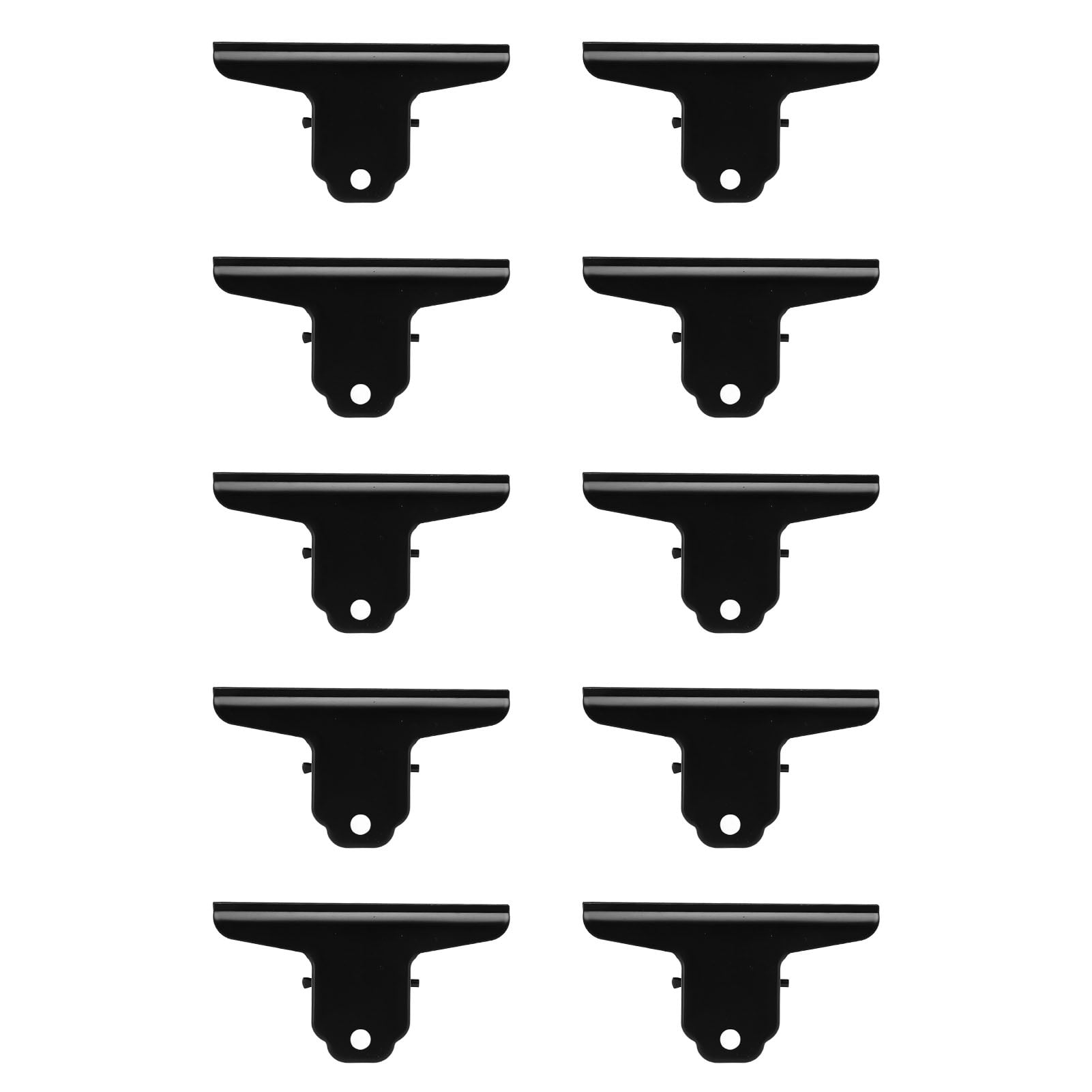 2024 10Pcs Hinge Clips Large Metal Hinge Binder Clips for Paper